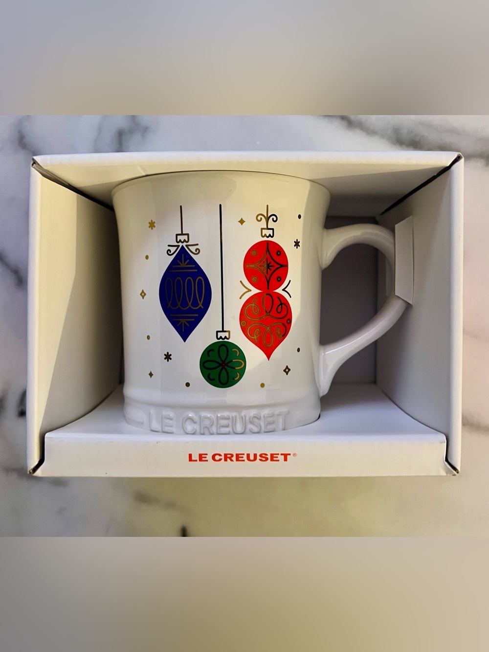 Le Creuset NoΓ«l Holiday Mug | Christmas Ornaments | New in Box